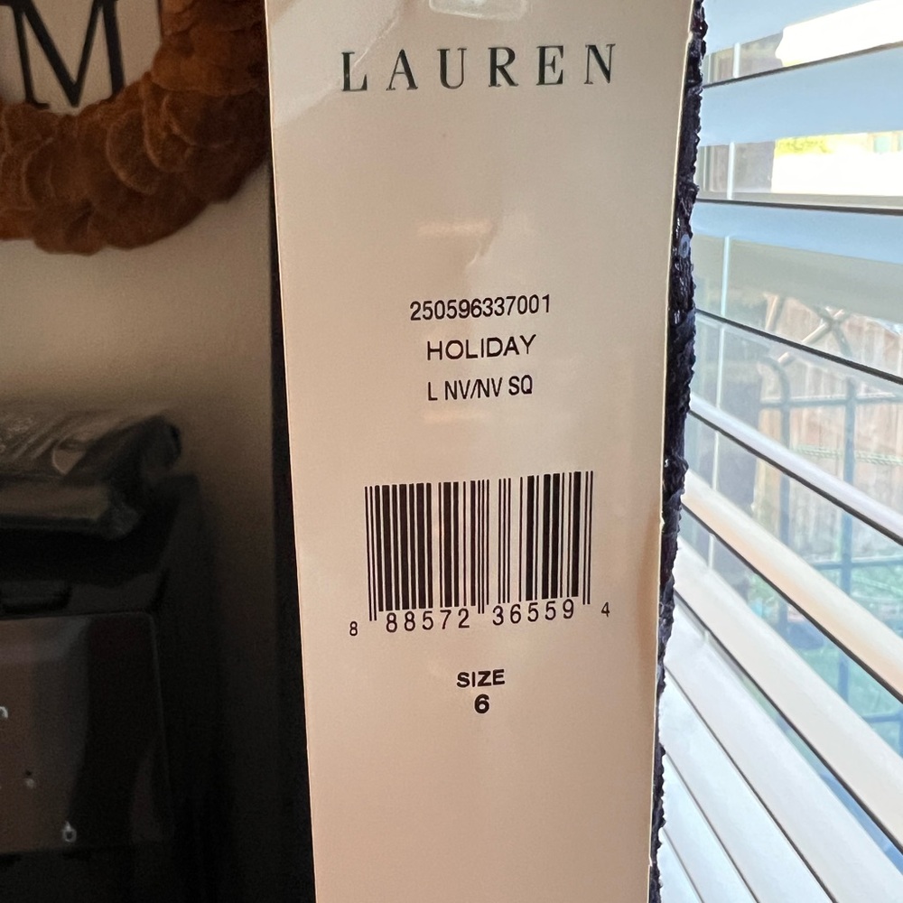 Lauren Ralph Lauren Midnight Blue Lace Dress - Picture 5 of 5